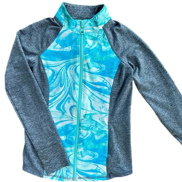 Justice Girls Athletic Zip Jacket  Size 8 - Picture 1 of 5